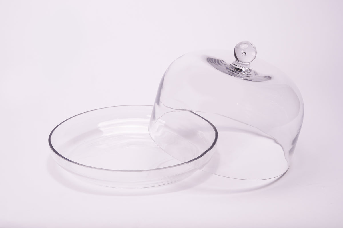HM Signature Glass Cake Stand