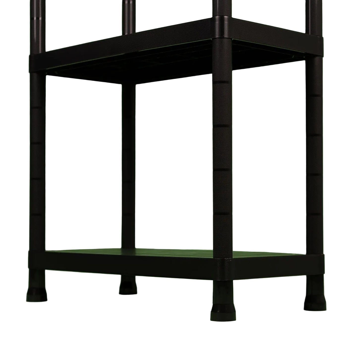 Plastic Forte 4-Tier Storage Shelf Unit