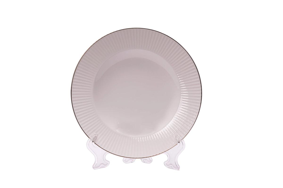 Dallah Addar Fluted Rim Soup Plate