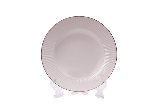 Dallah Addar Fluted Rim Soup Plate