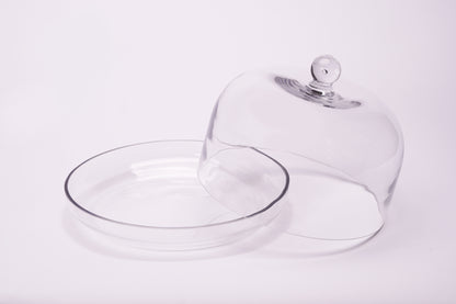 HM Signature Glass Cake Stand