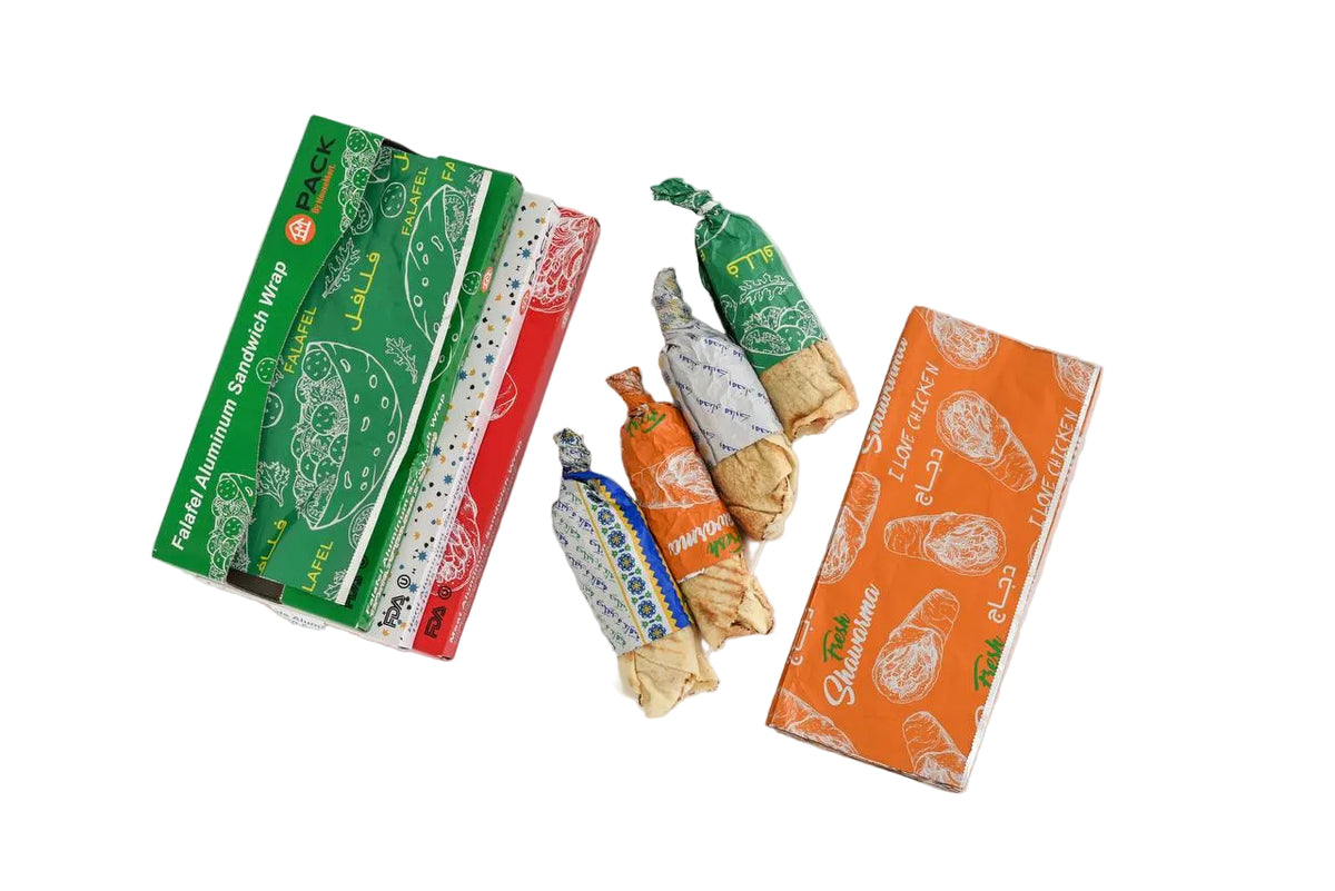 HM Signature Printed Aluminum Sandwich Wrap