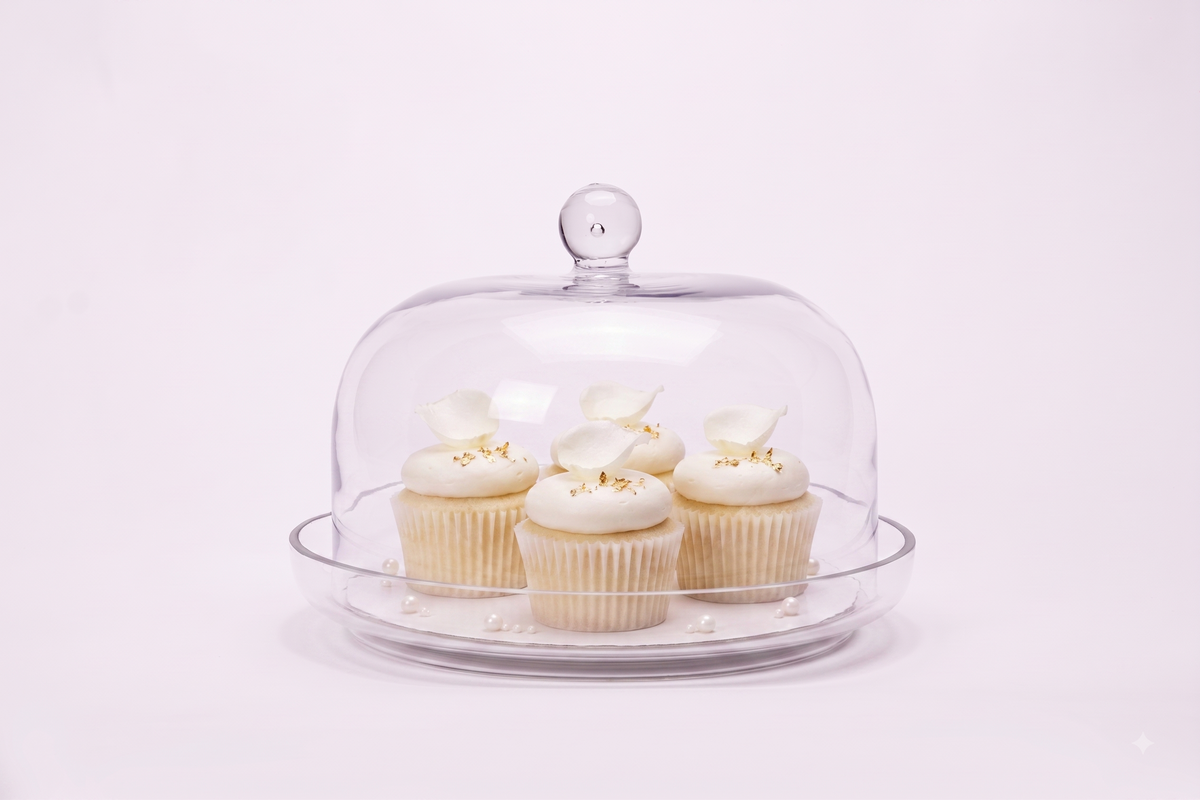 HM Signature Glass Cake Stand