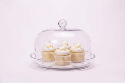 HM Signature Glass Cake Stand