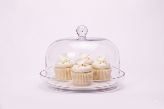 HM Signature Glass Cake Stand