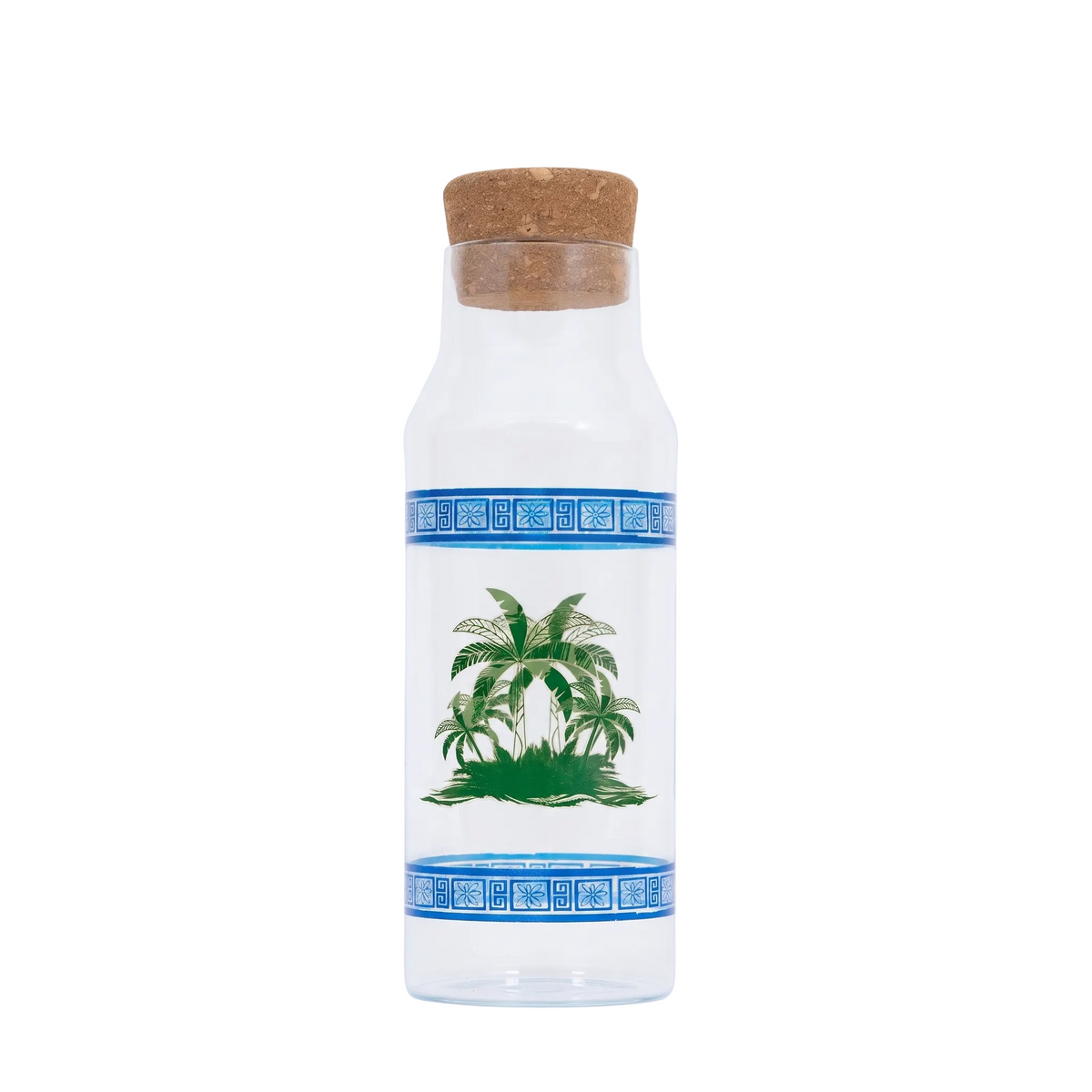 HM Signature Palm Island Glass Carafe