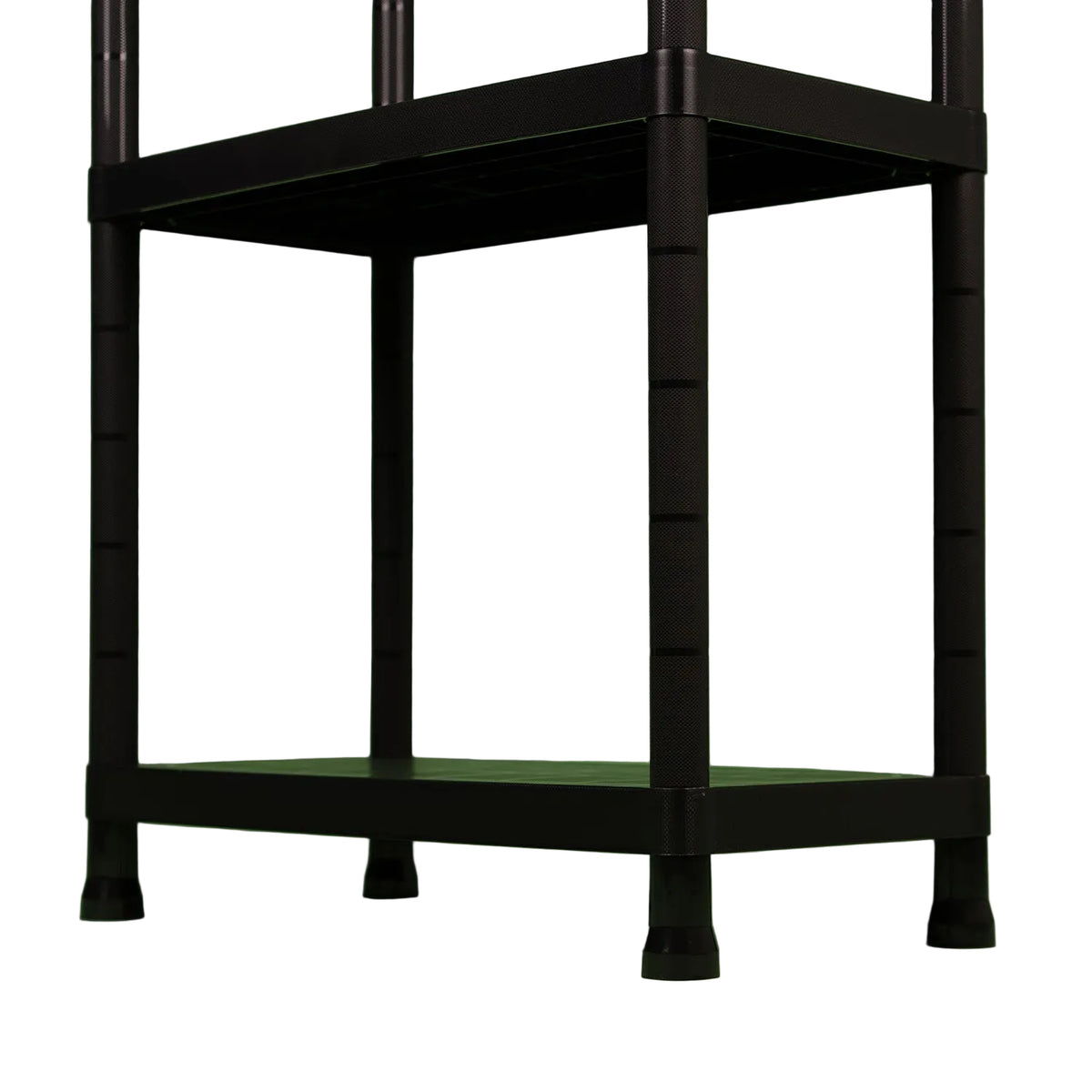 Plastic Forte 4-Tier Storage Shelf Unit