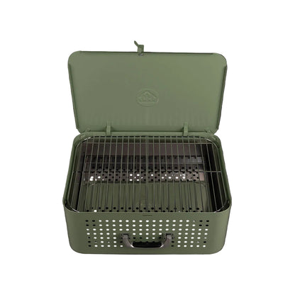 HM Signature Portable Suitcase BBQ Grill