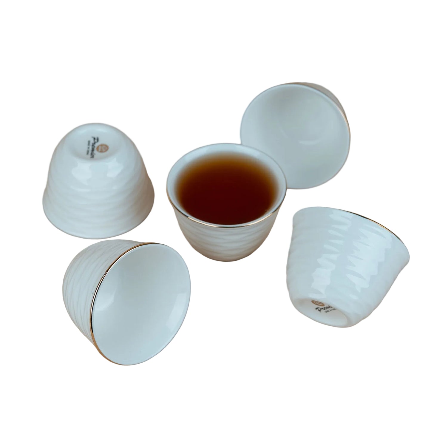 Dallah Addar Wave Rim Kawa Cup Set