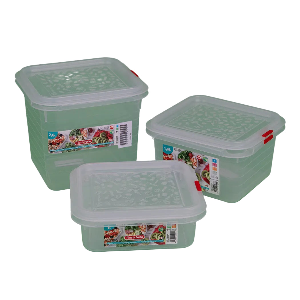 Plastic Forte Food Storage Container Set