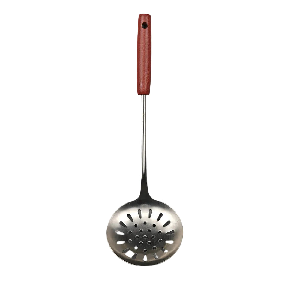 HM Signature Wooden Handle Skimmer Ladle