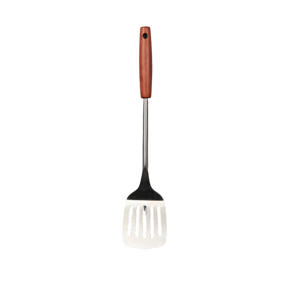 HM Signature Wooden Handle Slotted Turner
