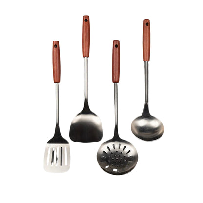 HM Signature Wooden Handle Slotted Turner