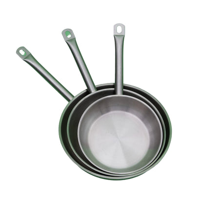 HM Signature Stainless Steel Frying Pan