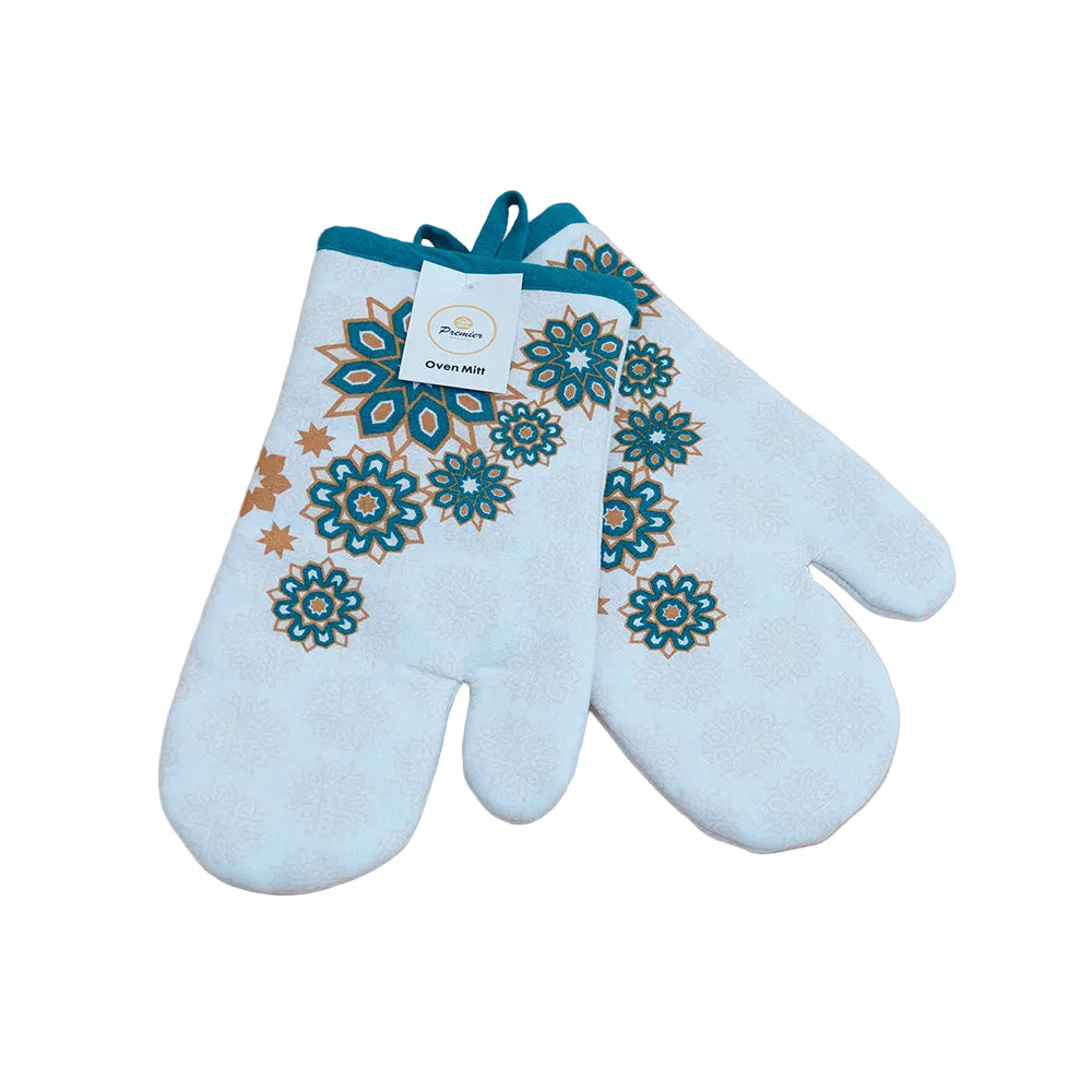 HM Signature Mandala Print Oven Mitts (Pair)